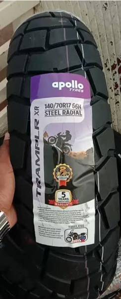 Apollo TRAMPLR XR 140/ 70 R 17 Rear Two Wheeler Tyre