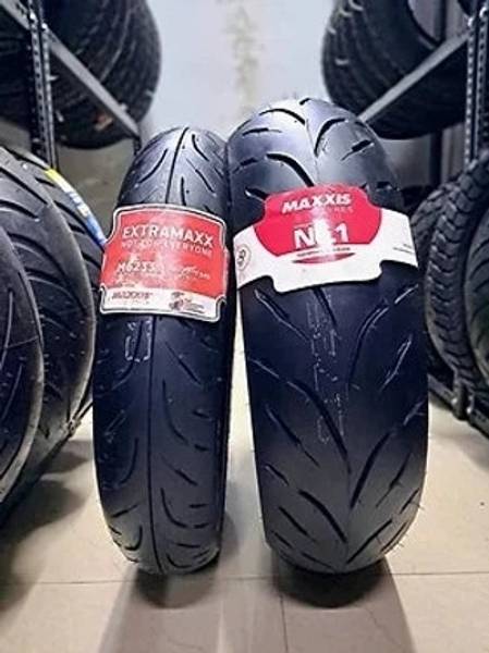 Maxxis 110/70-R17 & 150/60-R17 EXTRAMAXX COMBO PACK 2 TYRES ( FRONT & REAR ) EXTRAMAXX Front & Rear Two Wheeler Tyre