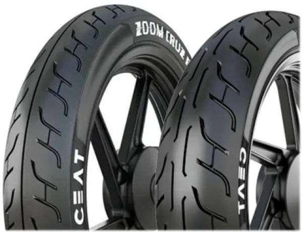 CEAT 100/90-R18 & 130/70-R18 ZOOM CRUZE TT COMBO PACK 2 TYRES ( FRONT & REAR ) INTERCEPTOR GT 650 Front & Rear Two Wheeler Tyre