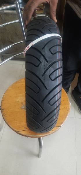 MRF 100 80 12 Zapper tubeless tyre 100 8012 Front & Rear Two Wheeler Tyre