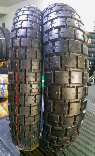 JK TYRE 90/90-R19 & 120/80-R18 BLAZE RYDR TUBETYPE COMBO PACK 2 TYRES ( FRONT & REAR ) BLAZE TUBETYPE Front & Rear Two Wheeler Tyre