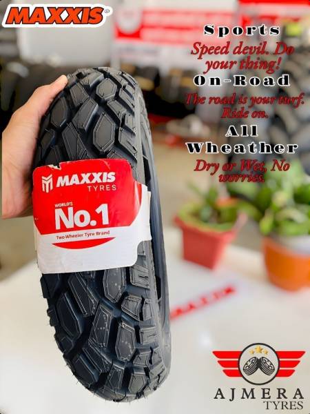 Maxxis M6305 TL 90/100-10 Rear Two Wheeler Tyre