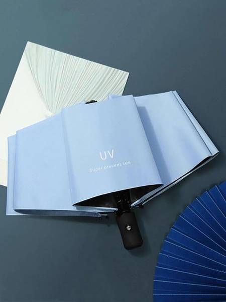 XBEY 1Pc Auto 8-Ribs Umbrella for Sun & Rain Protection | Man, Woman & Child 3-Fold Umbrella