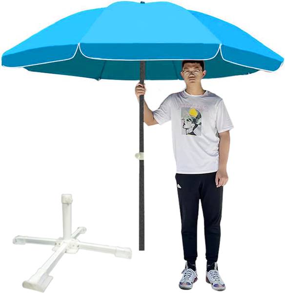 Dark Moon Garden Umbrella With Stand Outdoor Big Size 7ft/42in Umbrella for Hotel,Shop D11 Umbrella