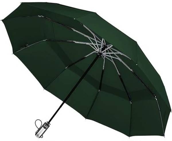 XBEY Auto Open & Close 3 Fold Umbrella 10 Ribs Umbrella