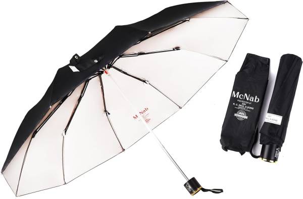 K.C. PAUL & SONS MCNAB 3 fold UV Coated heavy duty long lasting umbrella for Men & Women| Kc Paul Umbrella