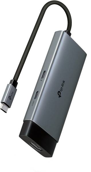 TP-Link UH5020C USB 3.0 Type-C 5 in 1 Hub 4K HDMI 5 Gbps 100W Powerful Fast Charging USB Adapter