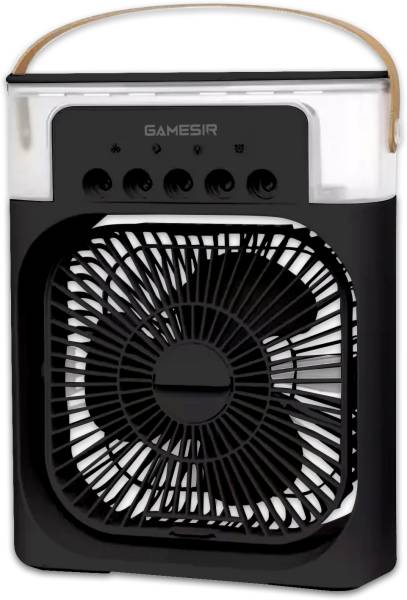 GameSir Mini Portable Air Conditioner Fan Evaporative Air Cooler for Personal Cooling Portable Air-Cooler Black USB Air Cooler