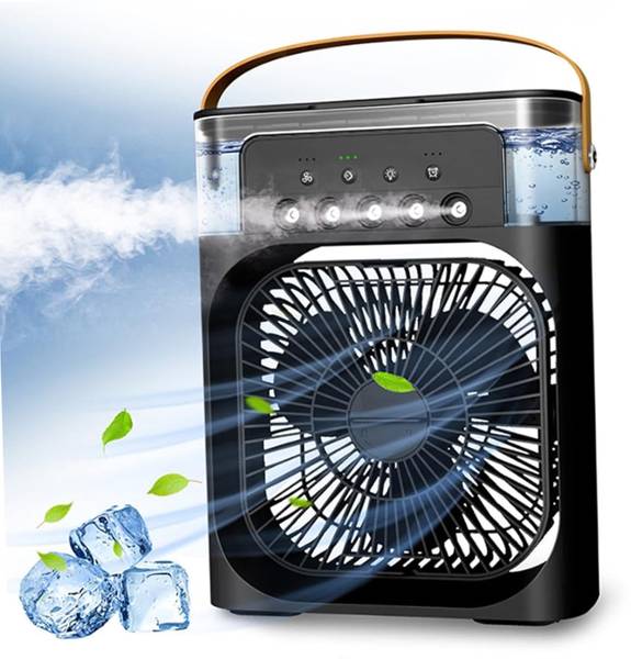 DUJE Cooler for Room Cooling Mini AC Portable Mini Fan Artic Cooler with 1/2/3 H Timer, 3 Wind Speeds and 3 Spray Modes for Office,Home,Dorm,Travel La...