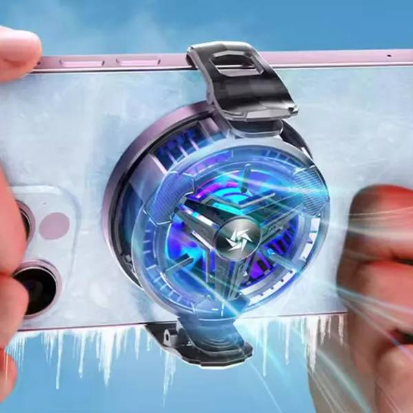 MOBIZAC Mobile Cooler for Gaming Perfect for Mobile Gaming, Long Filming Sessions SL10 Mobile Cooler Gaming USB Fan