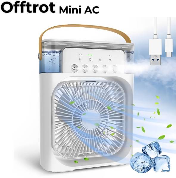 Offtrot Portable Mini Air Cooler AC Home for Desk with Water Sprays USB Air Cooler