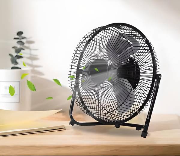 Bluhawk 9 Inch USB Powered Metal Table / Desk Fan 9 Inch USB Fan USB Fan