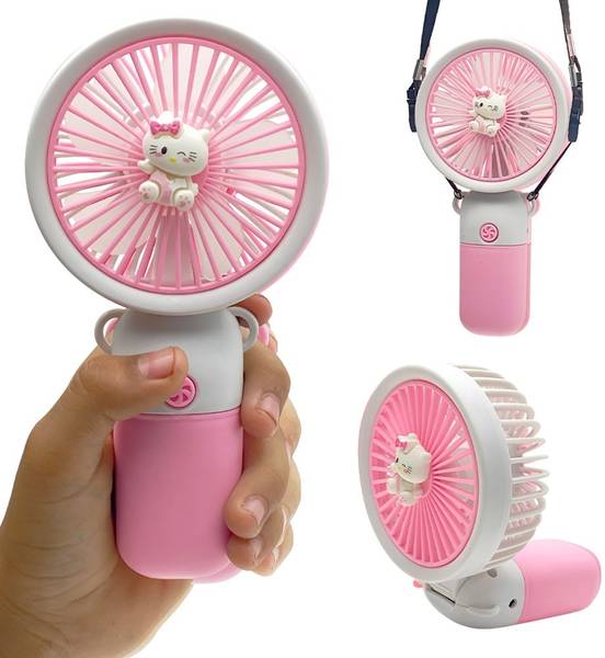 Felinar Mini Portable Fan Rechargeable USB Handheld Fan 5-Speed Adjustable Mini Portable Fan Rechargeable USB Handheld Fan in pink USB Fan