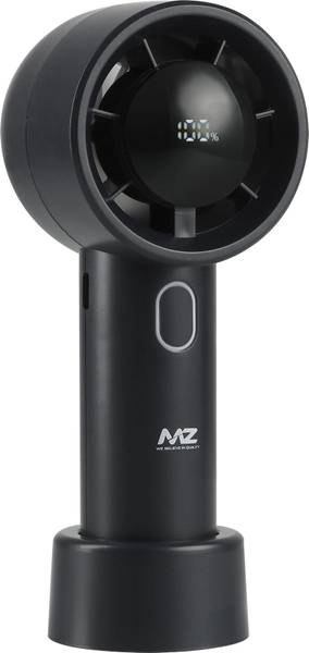 MZ F52 (RECHARGEABLE JET FAN) 5 Speed Mode, High Speed USB Fan with Separate Base & Digital Display USB Fan