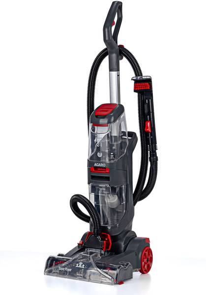 AGARO Elite Upright Wet & Dry Carpet Cleaner, 800W, 13.5 kPa Suction Pressure Wet & Dry Vacuum Cleaner