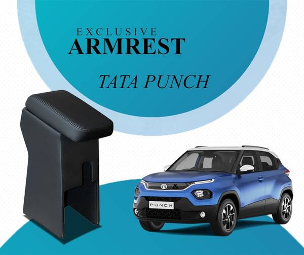 PABLA ENTERPRISES Center Armrest with Storage Compartment for TATA PUNCH all models Car Armrest