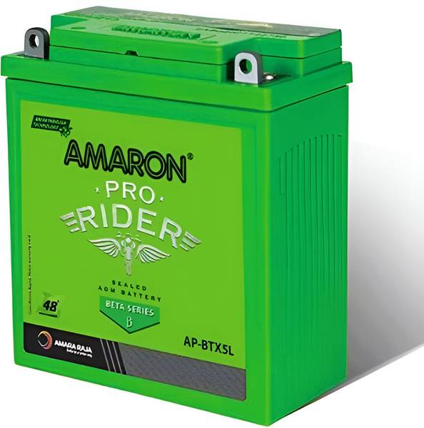 amaron PRO Bike Rider 2 Wheeler Battery APBTX50 5 Ah Battery for Bike