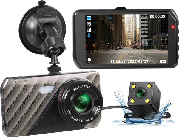 Touch Screen Dash Cam 4 1080P Dual Lens Car DVR Recorder Front and Rear  Camera