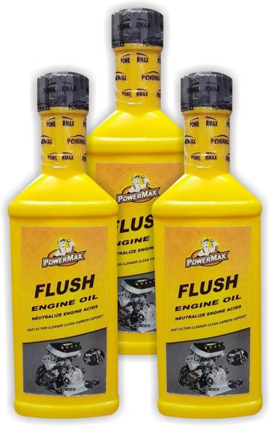 POWERMAX Engine Oil Flush 60ml Pack of 3 Engine Cleaner