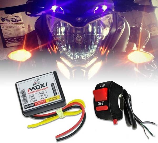 HAZARD Front, Rear, Side Flasher Indicator Light for Universal For Bike Enjoy