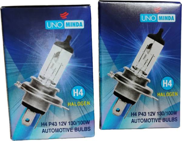 UNO MINDA H4 12V 130/100W Halogen Bulb Headlight Car Halogen (12 V, 100 W)