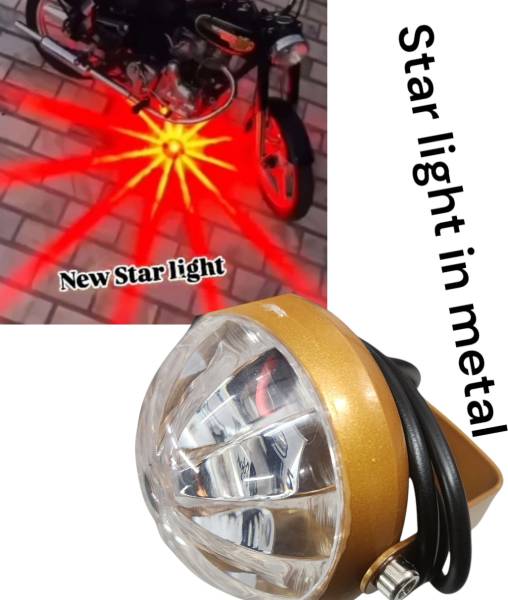 BIKEBLOOM Star bike led (multicolour) for all bikes and scooty(pack of 1) Side Marker Motorbike LED (12 V, 20 W)