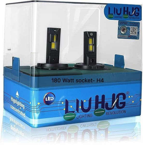acube mart LIU HJG 180W White Car LED Headlight Bulb/foglight DC 12V-80V set of 2 H4 Fog Lamp Car LED (12 V, 180 W)