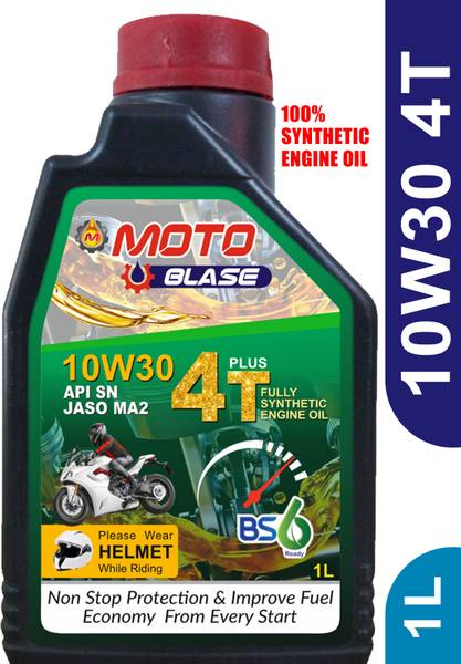 MOTO BLASE 10W30 Full Synthetic 4T Plus High Performance Engine Oil