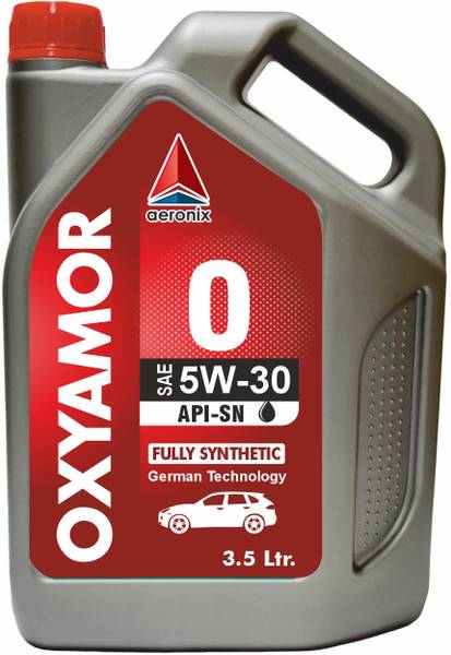 Aeronix oxyamor 5w-30 fully synthetic engine oil for all types of cars Made With Oxyamor Technology To Make Your Engine Smooth And High Efficient Full...