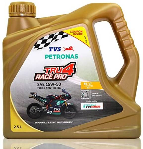 Petronas SAE 15W-50 TRU4 RACE PRO PETRONAS Full-Synthetic Engine Oil