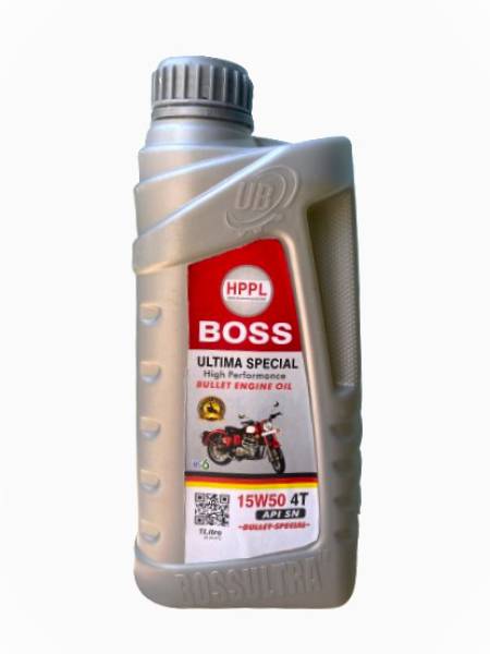 HPPL Boss Ultra 15W50 1L Engine Oil Synthetic Blend Engine Oil