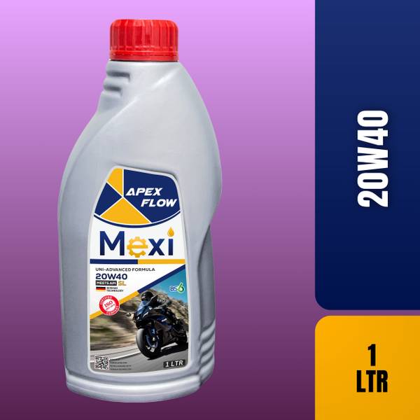 Mexi Apex Flow 1LTR (Pack of 1) (M06) 20W40 SL Multi-Grade Engine Oil