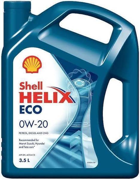 Shell Helix Eco 0W-20 Premium Synthetic Engine Oil Shell Helix Eco 0W-20 Premium Synthetic Engine Oil Synthetic Blend Engine Oil