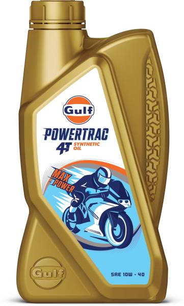 Gulf Powertrac 4T 10W40 Full-Synthetic Engine Oil