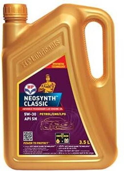 hindustan petroleum HP NEOSYNTH CLASSIC Advanced Passenger Car Engine Oil 5W-30 API SN PETROL/CNG/LPG Full-Synthetic Engine Oil