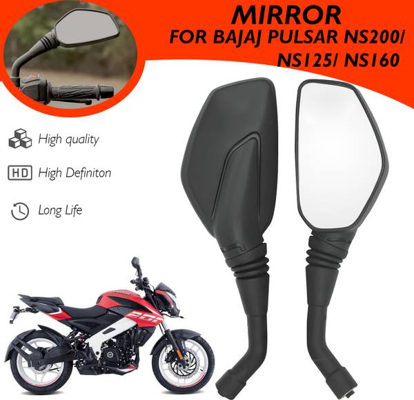 Otoroys Manual Rear View Mirror For Bajaj Pulsar 200 NS DTS-i