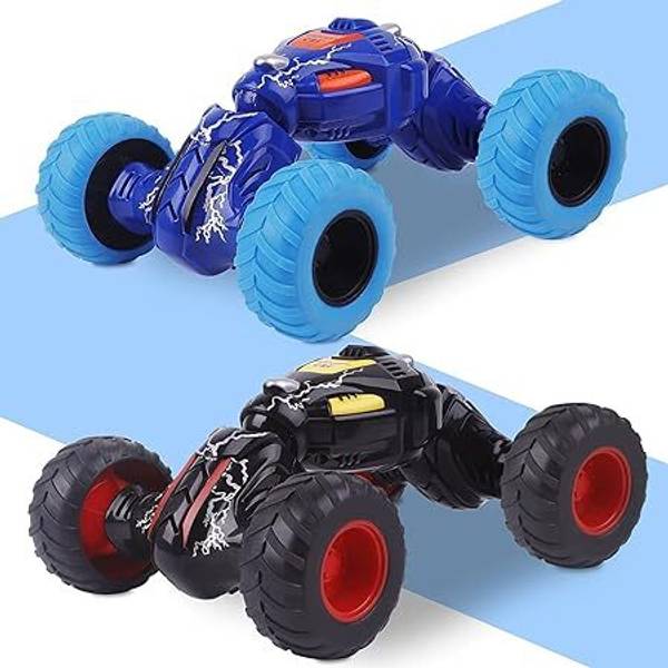 Chigy Wooh Friction Powered Telescopic Cars Pull Back Monster Trucks Toy Gift forToddlers