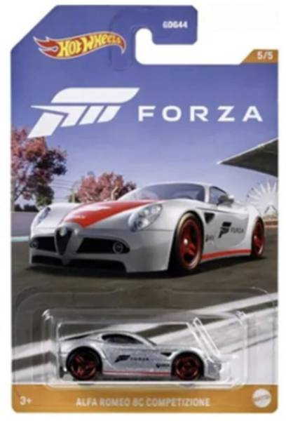 HOT WHEELS ALFA ROMEO 8C COMPETIZIONE,DIECAST-1:64 SCALE,TOY CAR