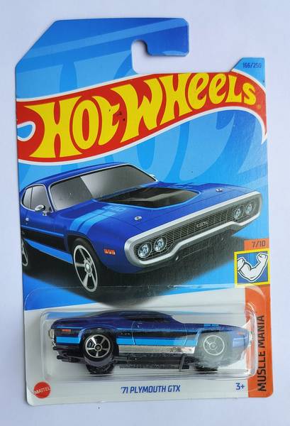 HOT WHEELS MUSCLE MANIA 7/10 71 PLYMOUTH GTX 2023 EDITION