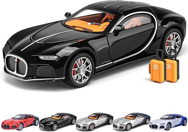 Akvanar 1:24 Bugati Atlantic metal Diecast metal Alloy Model Light & Sound Effect pc 1