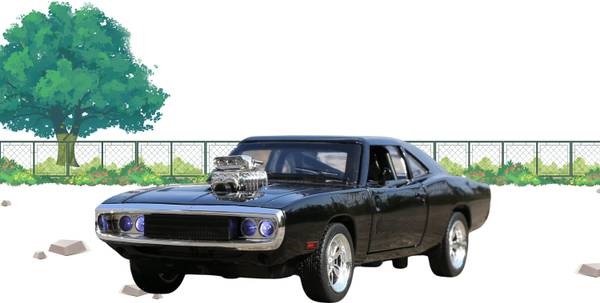 Zuuluzrs Die Cast Metal Fast and Furious Toy Car For Kid Light Music Diecast Car