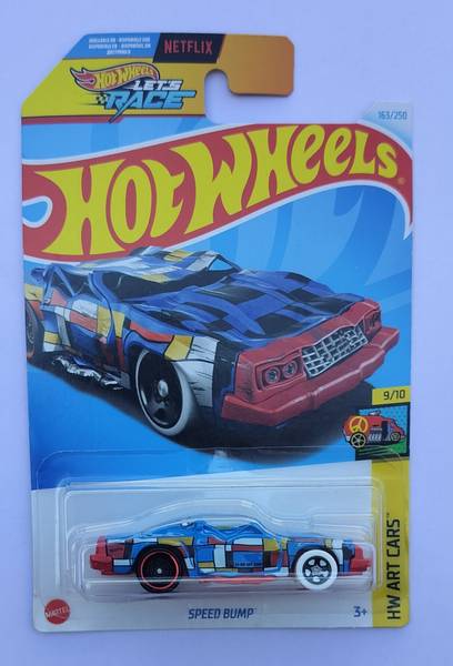 HOT WHEELS HW ART CARS 9/10 SPEED BUMP TOY CAR