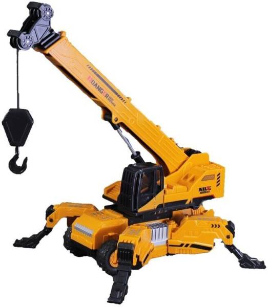 Friction Powered Construction Crane Truck Toy