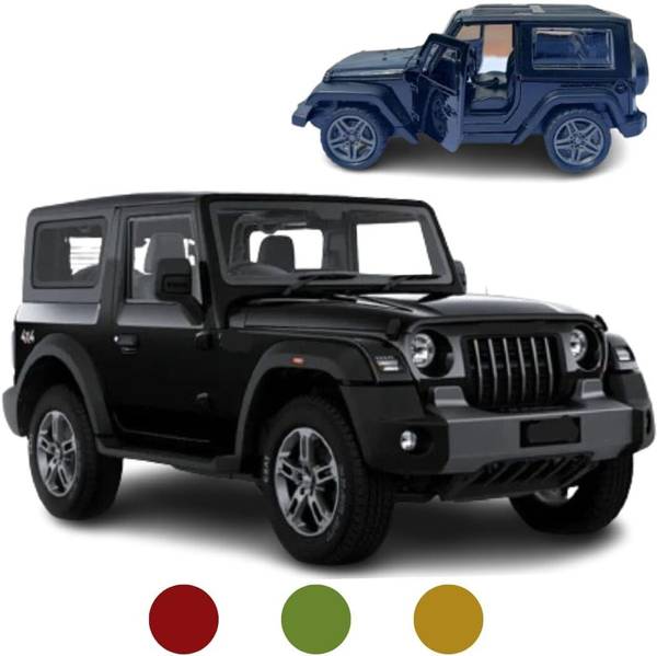 Mahadev ji Thar toy car for kids|Smallmodel|Openabledoors|Metal|RANDOM COLOR|1 PIECE| GOOD