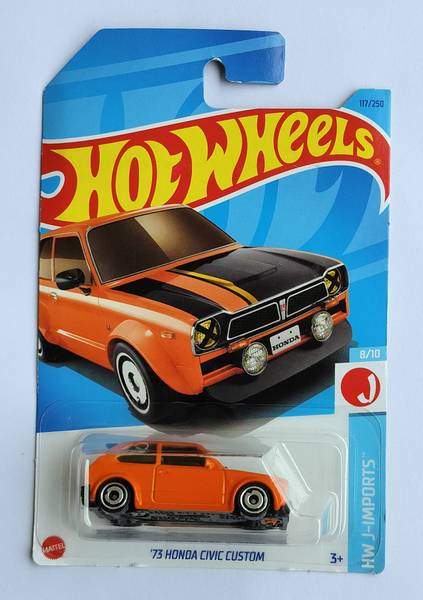 HOT WHEELS HW J-IMPORTS 8/10 73 HONDA CIVIC CUSTOM 2023 EDITION
