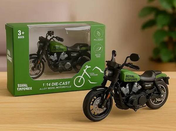 ReyanshKart BikeMaster Royal Empower 1:14 Scale Die Cast Motorbike