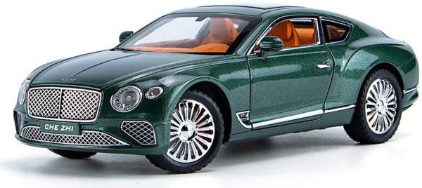 Magicwand 1:24Bentley with Openable Doors,Pull Back,Lights,Steerable Wheels,Working Horn