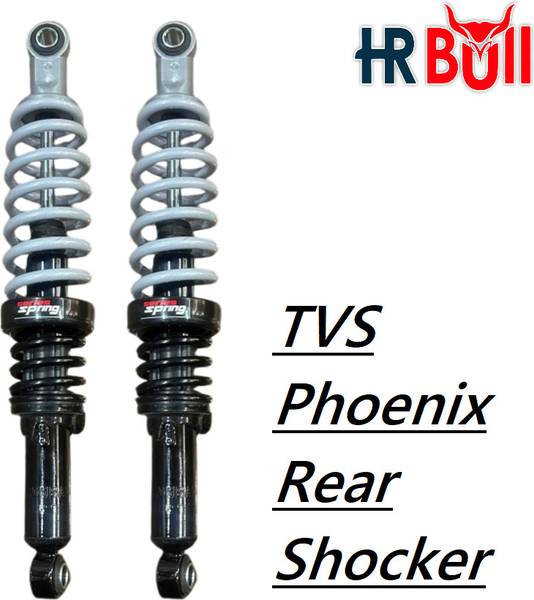 HRBull Silver Shocker Tvs Phoenix TVS Phoenix Rear Shocker TVS Phoenix Shock Absorber Shock Absorber