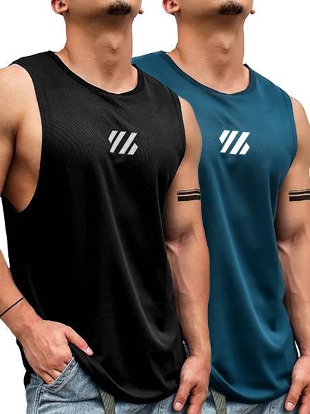 Jump Cuts Men Vest