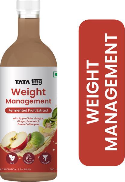 TATA 1mg Weight Management Juice with Green Coffee, Ginger, & Apple Cider Vinegar Vinegar